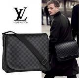  N51213 ルイ·ヴィトン Louis Vuitton ブラック メンズ ハンドバッグ メッセンジャーバッグ ヴィトンダミエ生地