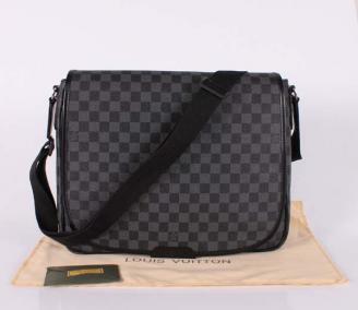  N51213 ルイ·ヴィトン Louis Vuitton ブラック メンズ ハンドバッグ メッセンジャーバッグ ヴィトンダミエ生地