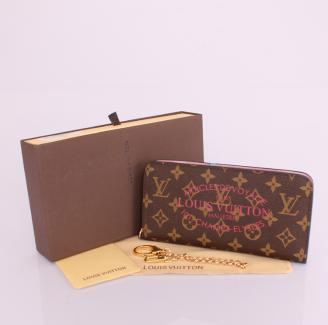  60391 ルイ·ヴィトン Louis Vuitton モノグラム 赤い 男性女性 ユニセックス 長財布 