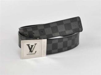  ブラック N1008 男性女性 ユニセックス ベルト ルイ·ヴィトン Louis Vuitton 専用牛革生地