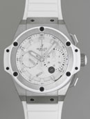 ウブロ HUBLOT キングパワー 709.E.2110.RW スプリットセコンド パワーリザーブ 世界限定100本 ホワイトレプリカ 代引き