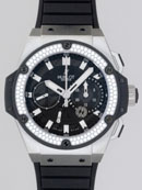 ウブロ HUBLOT キングパワー フドロワイアント ジルコニウム 709.X.1770.RX.1104 スピリットセコンドブラックカーボンコピー腕時計代引き