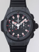 ウブロ HUBLOT キングパワー フドロワイアント ブラックマジック 715.CI.1123.RX ブラックラバー ブラック腕時計激安販売