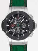 ウブロ HUBLOT ビッグ・バン　アエロバン 311.TQ.1129.HR.MEX11 スクーデリア・ロドリゲス　世界限定25本 ブラックスケルトンスーパーコピーブランド腕時計