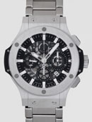 ウブロ HUBLOT ビッグ・バン アエロバン スチール 311.SX.1170.SX ブレス ブラックスケルトンコピー 販売