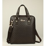 <b> 300332 ブラウン Gucciフルレザー GUCCIグッチ 男性 ハンドバッグ メッセンジャーバッグ</b>