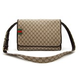  男性 ショルダーバッグ ブラウン Gucci PVC GUCCIグッチ 246411PVC