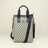  ブルー 298167PVC 男性 ハンドバッグ メッセンジャーバッグ Gucci PVC GUCCIグッチ