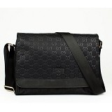  GUCCIグッチ 298509 男性 ショルダーバッグ メッセンジャーバッグ Gucci PVC ブラック