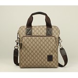  854362 Gucci PVC GUCCIグッチ ブラウン 男性 ハンドバッグ メッセンジャーバッグ