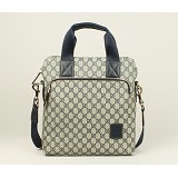  ブルー 男性 ハンドバッグ メッセンジャーバッグ Gucci PVC 854362PVC GUCCIグッチ