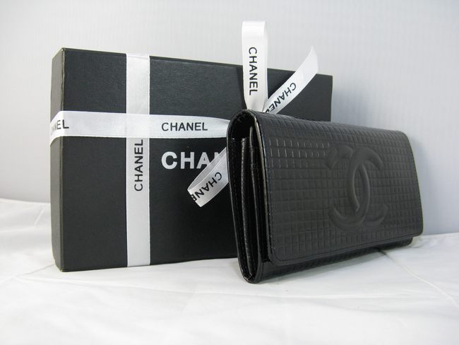  91764 ブラック シャネルエナメル CHANELシャネル 女性 クラッチ財布