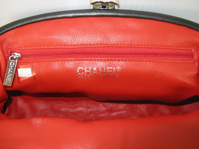  シャネル羊革 ブラック CHANELシャネル 351178 女性 クラッチ財布 宴会財布