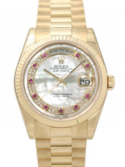 ロレックス コピー腕時計通販後払い デイデイト 118238MR 腕時計代引き対応安全