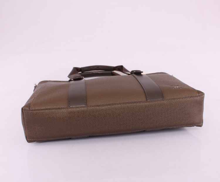  ルイ·ヴィトン Louis Vuitton エピ・レザー 32015 ブラウン メンズ ハンドバッグ