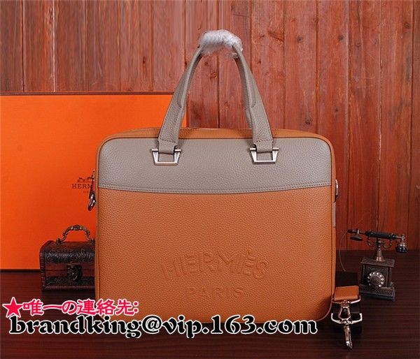 品番：amsymb60エルメス Hermes メンズ ビジネスバッグ　本革　2w