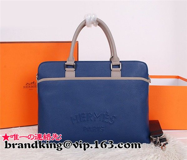 品番：amsymb80エルメス Hermes 本革 2way メンズ ハンドバッグ ト