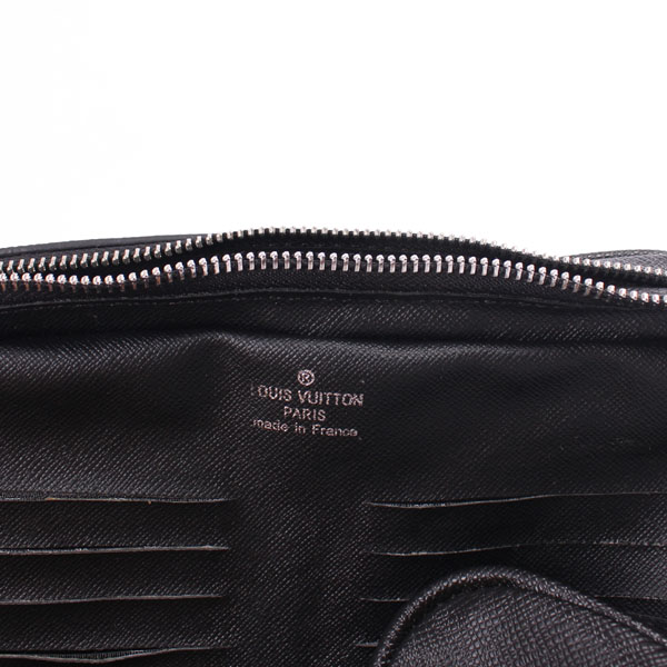  ルイ·ヴィトン Louis Vuitton エピ・レザー ブラック ECS005970 メンズ クラッチバッグ