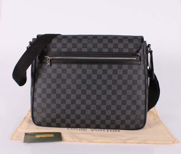  N51213 ルイ·ヴィトン Louis Vuitton ブラック メンズ ハンドバッグ メッセンジャーバッグ ヴィトンダミエ生地