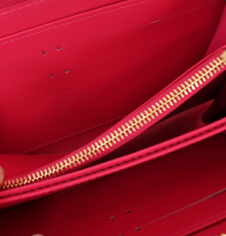  ルイ·ヴィトン Louis Vuitton 90019 赤い モノグラム 男性女性 ユニセックス 長財布 