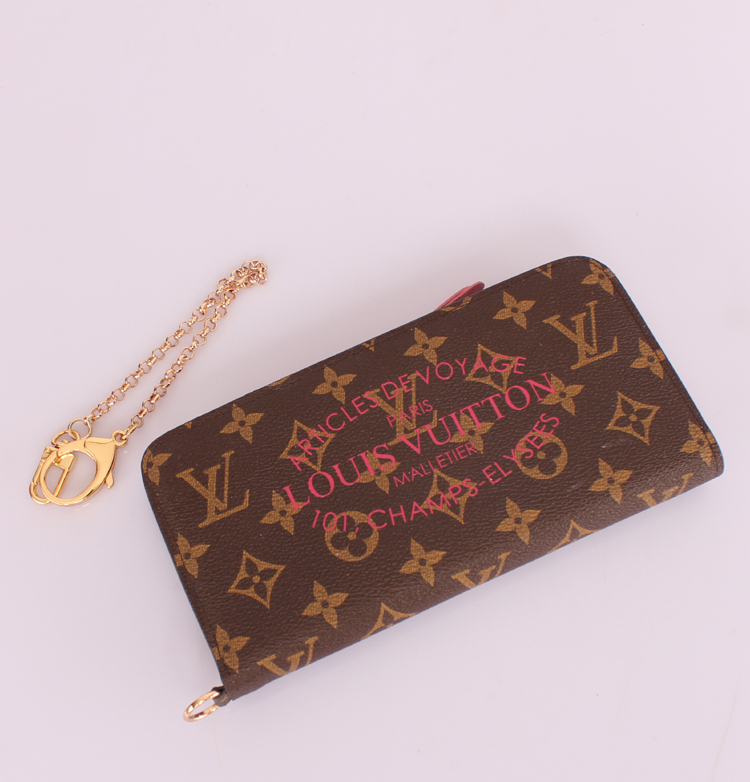 60391 ルイ·ヴィトン Louis Vuitton モノグラム 赤い 男性女性 ユニセックス 長財布