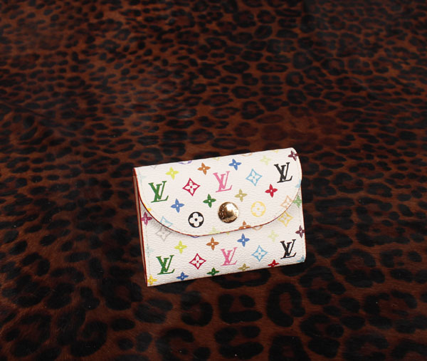  女性 小銭財布 小銭入れ ルイ·ヴィトン Louis Vuitton 白い M66558 モノグラム