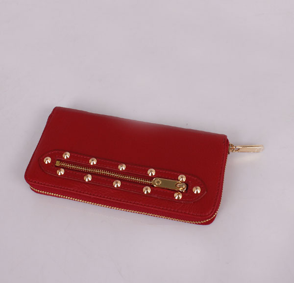  ルイ·ヴィトン Louis Vuitton 男性女性 ユニセックス 長財布 専用牛革生地 M95871 赤い
