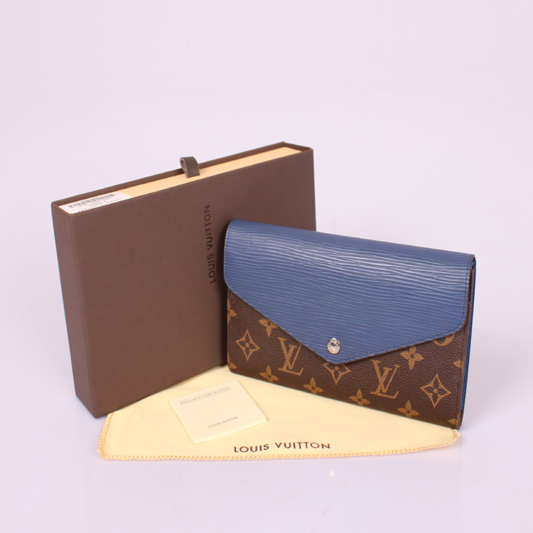  モノグラム ブルー ルイ·ヴィトン Louis Vuitton 女性 クラッチバッグ M60499