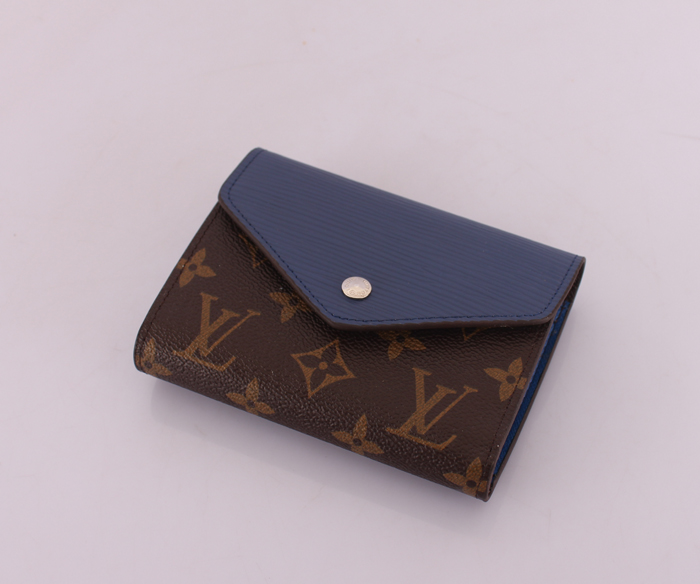  ブルー 男性女性 ユニセックス 長財布  ルイ·ヴィトン Louis Vuitton M60495 専用牛革生地