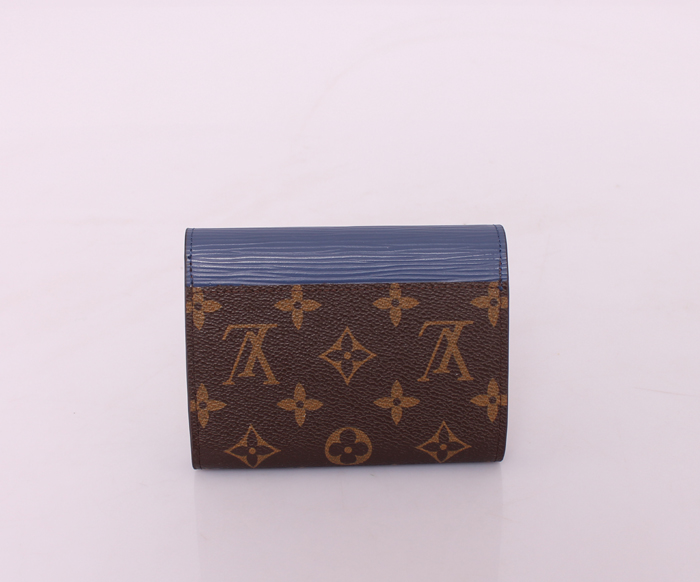  ブルー 男性女性 ユニセックス 長財布  ルイ·ヴィトン Louis Vuitton M60495 専用牛革生地