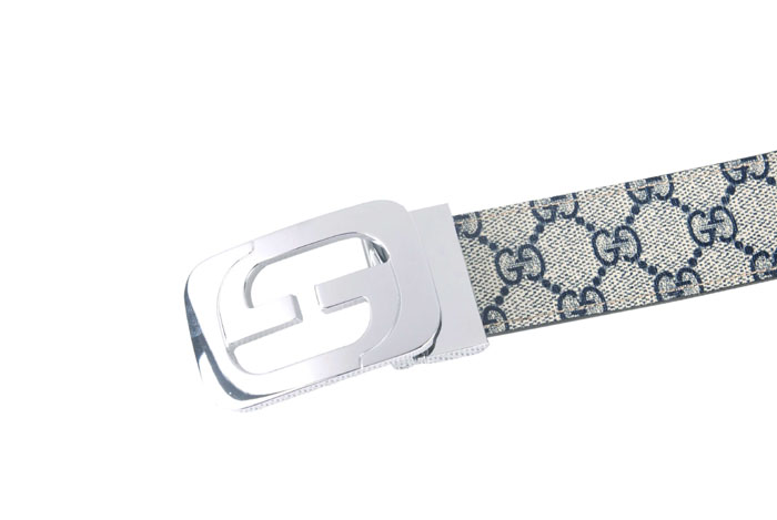 <b> G1251 Gucci防水素材 GUCCIグッチ 男性 ベルト ブルー</b>