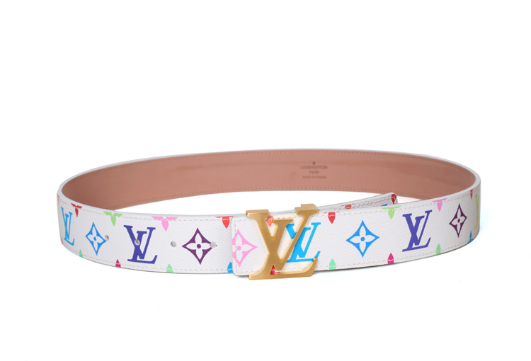  女性 ベルト 白い M561 モノグラム ルイ·ヴィトン Louis Vuitton