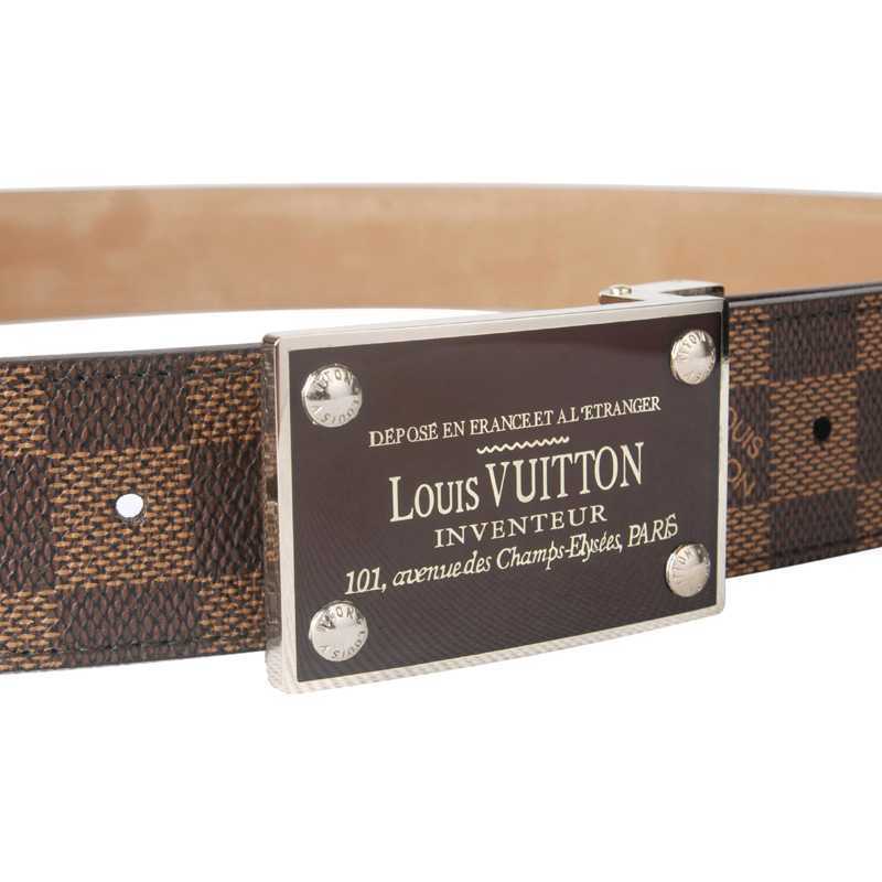  男性 ベルト ダミエ LV-221 - ルイ·ヴィトン Louis Vuitton ブラウン