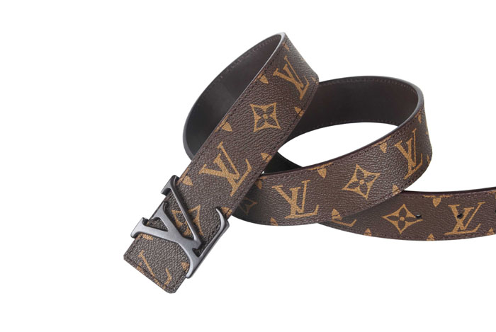  M4001 ルイ·ヴィトン Louis Vuitton 専用牛革生地 男性女性 ユニセックス ベルト ブラウン