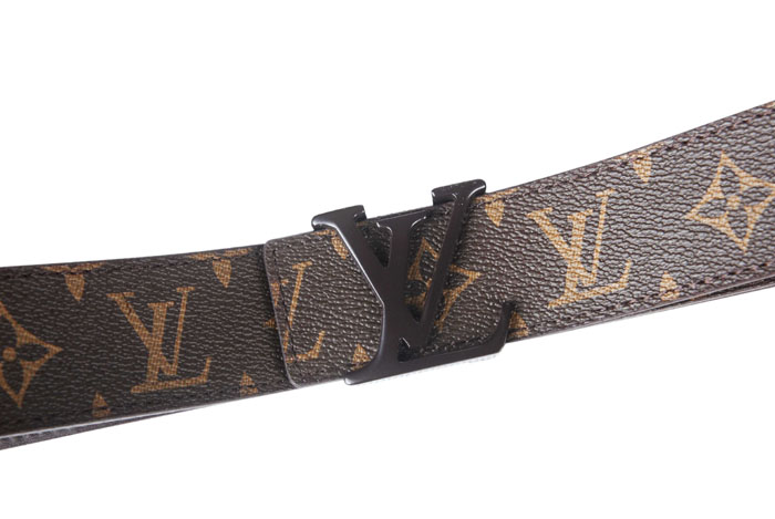  M4001 ルイ·ヴィトン Louis Vuitton 専用牛革生地 男性女性 ユニセックス ベルト ブラウン