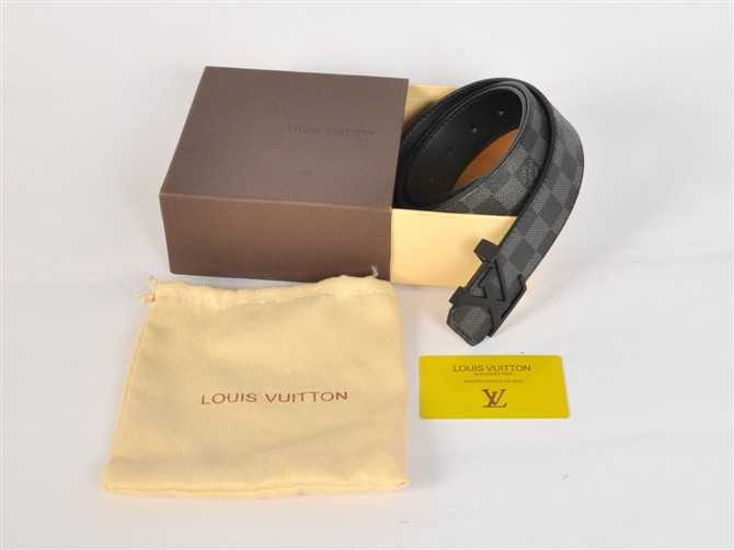  専用牛革生地 ブラック N4001 ルイ·ヴィトン Louis Vuitton 男性女性 ユニセックス ベルト
