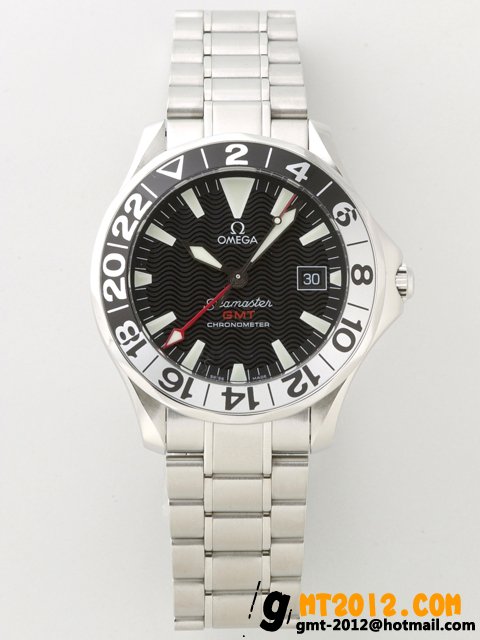 2234.50 オメガ シーマスター プロフェッショナル ダイバー ＧＭＴ ブラック