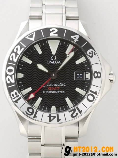 2234.50 オメガ シーマスター プロフェッショナル ダイバー ＧＭＴ ブラック