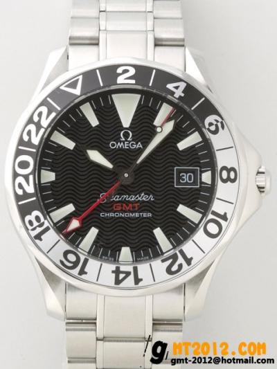 2234.50 オメガ シーマスター プロフェッショナル ダイバー ＧＭＴ ブラック