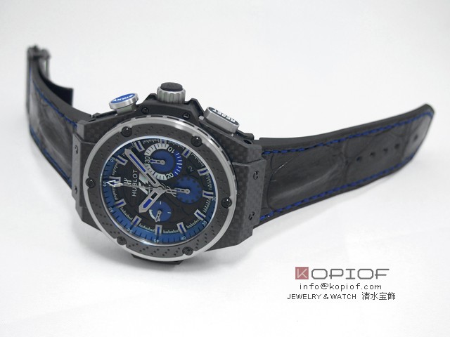 ウブロ HUBLOT キングパワー　F1 703.QM.1129.HR.FIL11 インテルラゴス　世界限定250本 ブラック/ブルーコピー最高品質激安販売