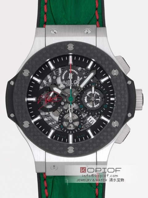 ウブロ HUBLOT ビッグ・バン　アエロバン 311.TQ.1129.HR.MEX11 スクーデリア・ロドリゲス　世界限定25本 ブラックスケルトンスーパーコピーブランド腕時計