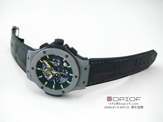 ウブロ HUBLOT ビッグ・バン アエロバン 311.AI.1149.HR.NIE11 ニーマイヤー 世界限定104本 ブラックスケルトン最高品質ロレックス偽物時計