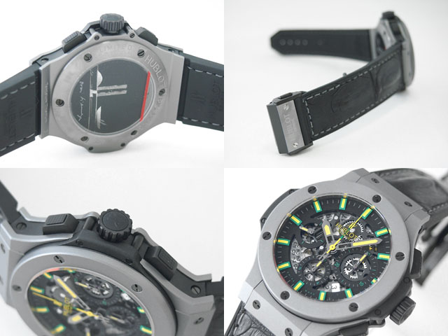 ウブロ HUBLOT ビッグ・バン アエロバン 311.AI.1149.HR.NIE11 ニーマイヤー 世界限定104本 ブラックスケルトン最高品質ロレックス偽物時計