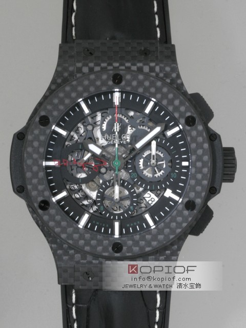 ウブロ HUBLOT ビッグ・バン アエロバン 311.QX.1129.HR.MEX11 スクーデリア・ロドリゲス ブラックスケルトンスーパーコピー時計代引き