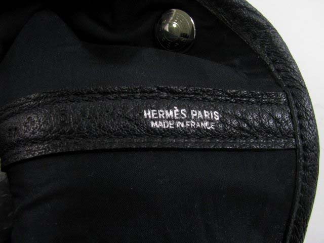 (HERMES)エルメス コピー トートバッグ ガーデンパーティ ネゴンダ ブラック HERMESB67