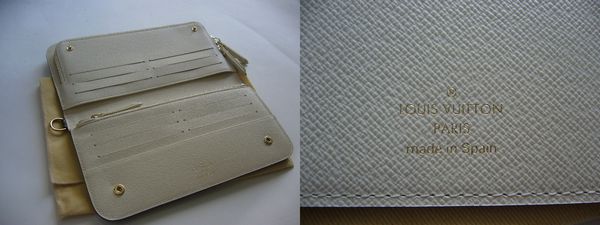 新品ヴィトン コピー 長財布モノグラム白アンソリット ポルトフォイユ M66563
