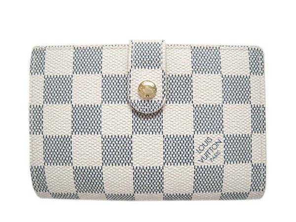 (LOUIS VUITTON)ヴィトン 財布 新作 ブランドコピー激安 ダミエ財布アズール-がま口財布 N61676