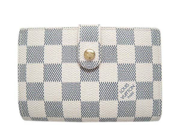 (LOUIS VUITTON)ヴィトン 財布 新作 ブランドコピー激安 ダミエ財布アズール-がま口財布 N61676