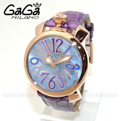 GaGa MILANO （ガガミラノ） MANUALE マニュアーレ パープル  5021.09