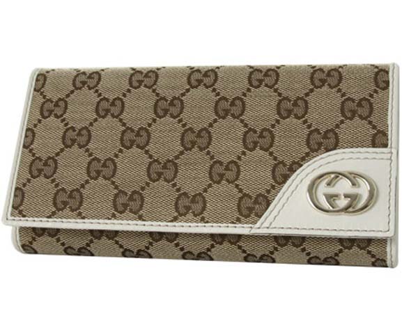 (GUCCI)グッチコピー財布 ニューブリット GG柄 長財布 181595FFPAG9761